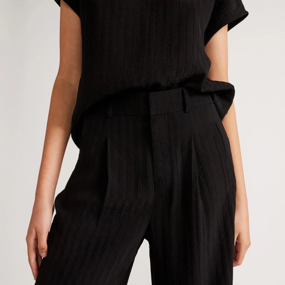Everlane City Stripe Way High Pants 4